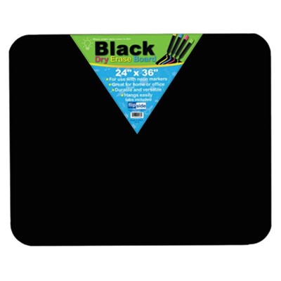 Black Dry Erase Board 24 X 36  - 