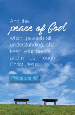 The Peace of God (Philippians 4:7, KJV) Bulletins, 100  - 