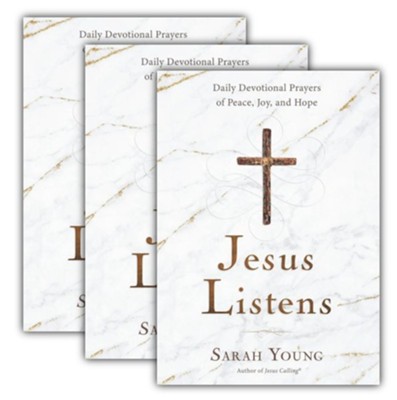Jesus Listens 3-Pack: Sarah Young: 9781404117013 - Christianbook.com