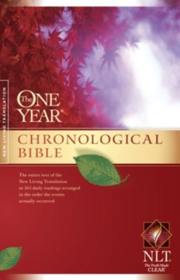 The One Year Chronological Bible NLT - eBook  - 