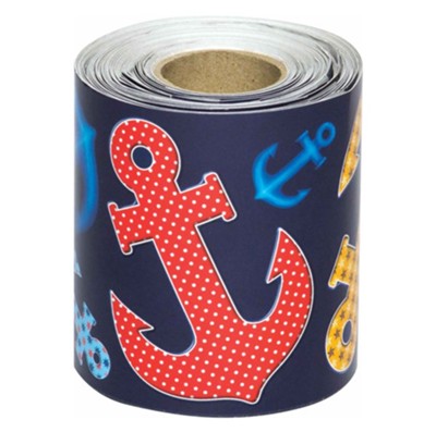 Anchors Straight Rolled Border Trim  - 