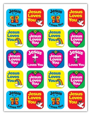 Sticker-Childrens Bible Micro-Mini Stickers - 6 sheets