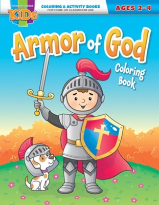 The Armor of God Coloring Book (ages 2-4)  - 