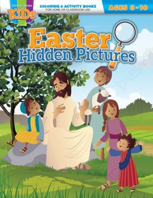 Easter Hidden Pictures Activity Book (ages 8-10)  - 