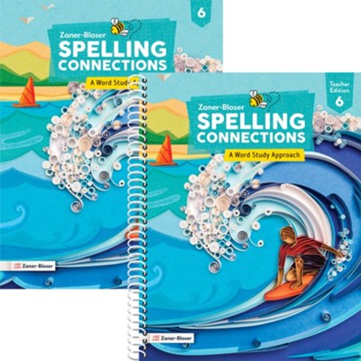 Zaner-Bloser Spelling Connections Grade 6 Student/Teacher Homeschool ...