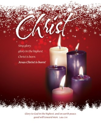 Christ (Luke 2:14, KJV) Large Bulletins, 100 - Christianbook.com