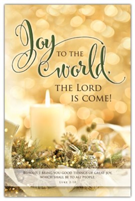 Joy To the World (Luke 2:10) Bulletins, 100 - Christianbook.com