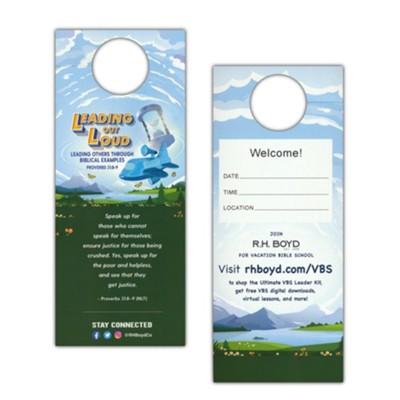 Leading Out Loud: Door Hangers (pkg. Of 25) - Christianbook.com