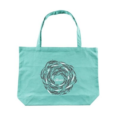 Against the Current, Teal Tote - Christianbook.com