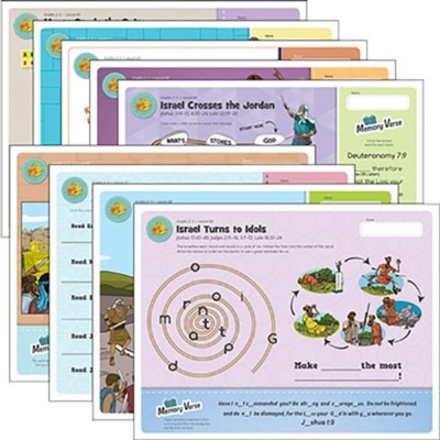 Answers Bible Curriculum Grades 2-3 Unit 7 Take Home Sheets (1 Pack; 2nd Edition)  - 