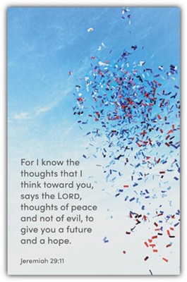 I Know (jeremiah 29:11, Nkjv) Bulletins, 100 - Christianbook.com