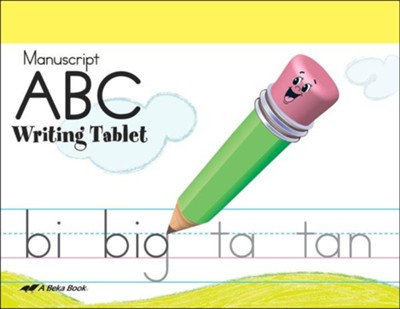 ABC Writing Tablet (Unbound Manuscript Edition)   - 
