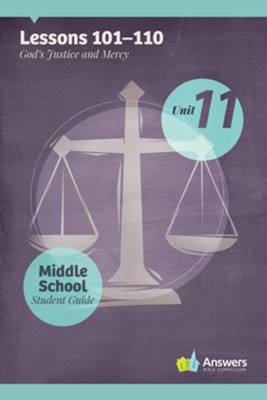 Answers Bible Curriculum Middle School Unit 11 Student Guide (2nd Edition)  - 