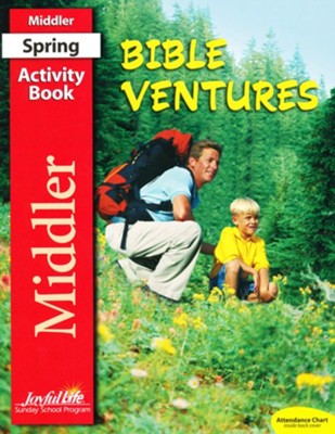 Bible Ventures Middler (grades 3-4) Activity Book  (Spring Quarter)  - 