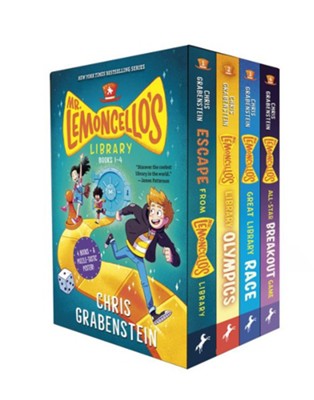 Mr. Lemoncello's Library Books 1-4, Boxed Set  -     By: Chris Grabenstein
