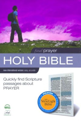 Find Prayer: NIV VerseLight Bible: Quickly Find Scripture Passages about Prayer - eBook  - 