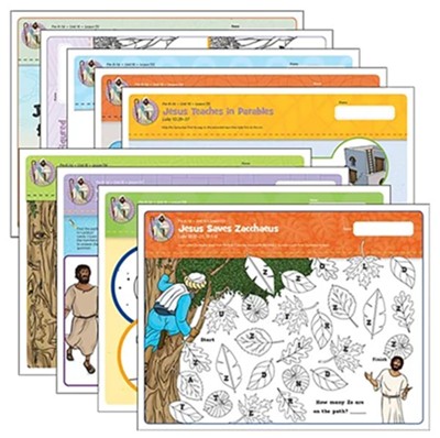 Answers Bible Curriculum PreK-1 Unit 16 Take-Home Sheets (2nd Edition ...