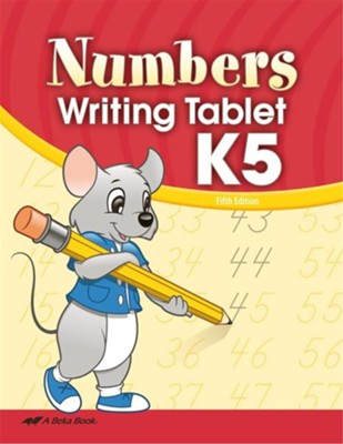 Numbers Writing Tablet K5 (Unbound Edition) - Christianbook.com