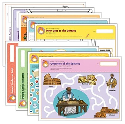 Answers Bible Curriculum PreK-1 Unit 18 Take-Home Sheets (2nd Edition)  - 