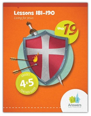 Answers Bible Curriculum Grades 4-5 Unit 19 Teacher Guide (2nd Edition)  - 