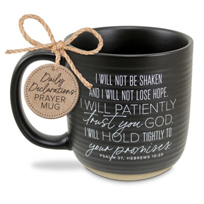 Faith, Hope, Trust & Be Still Stoneware Mug Set