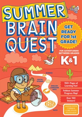 Summer Brain Quest: Between Grades K & 1  -     Edited By: Kimberly Oliver Burnim
    By: Megan Butler, Claire Piddock

