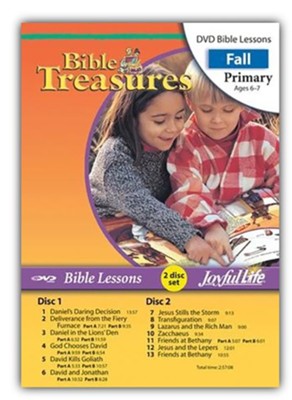 Bible Treasures Primary (Grades 1-2) Bible Lesson DVD   - 