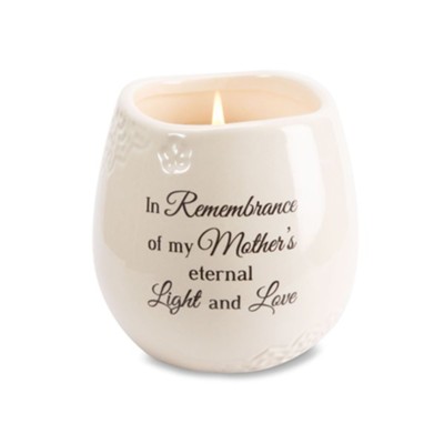 In Remembrance of My Mother's Eternal Light and Soy Candle - Christianbook.com