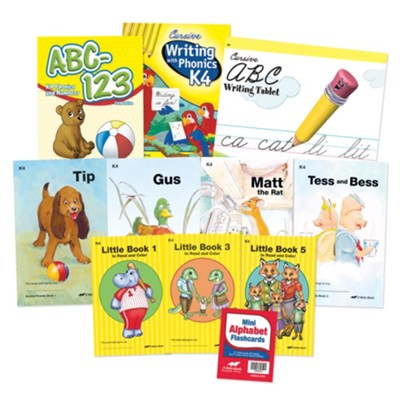 Abeka K4 Homeschool Child Full-Grade Kit (Cursive Edition)   - 