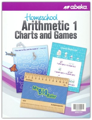 Abeka Arithmetic 1 Charts & Games   - 