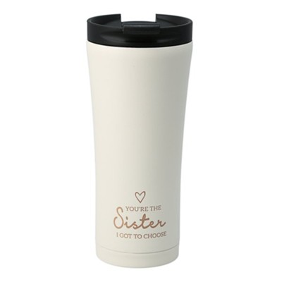 Sister Stainless Steel Travel Tumbler  -     By: Comfort Collection
