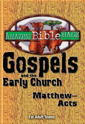 Amazing Bible Race - For Adult Teams (Matthew-Acts) - eBook  - 