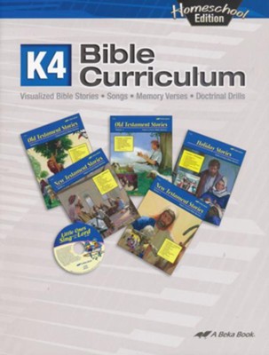 Abeka Homeschool K4 Bible Curriculum   - 