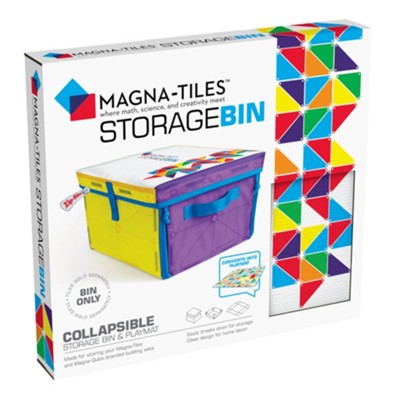 Magna-Tiles Storage Bin & Interactive Play-Mat  - 