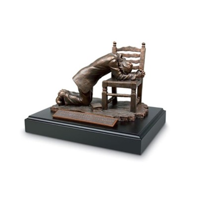 Momentos de Fe de un Hombre de Oraci&#243;n, Escultura  (Praying Man Moments of Faith Sculpture)  - 