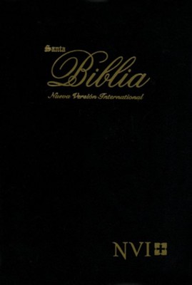 Biblia Ultrafina NVI, Piel Imitada Black (NVI Slimline Bible, Imitation Leather, Black)  - 
