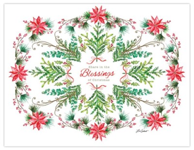 Blessings Christmas Cards, Box of 18  -     By: Lori Siebert
