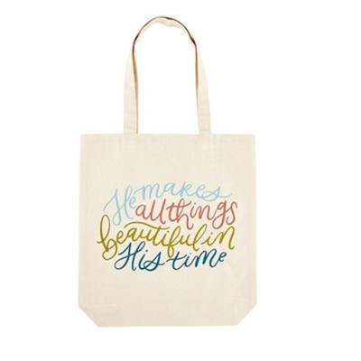 He Makes All Things Canvas Tote Bag - Christianbook.com
