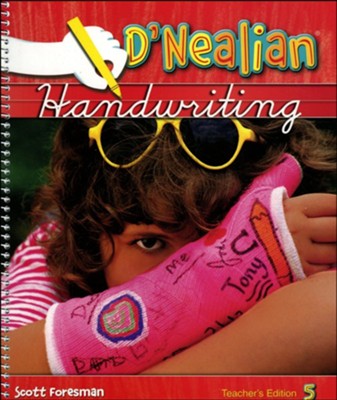 D'Nealian Handwriting Teacher Edition Grade 5 (2008 Edition)  - 