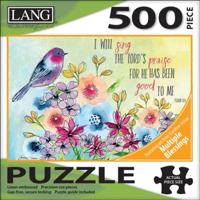 Sing Praise, 500 Piece Puzzle   -     By: Caroline Simas
