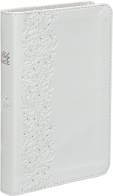 KJV Bride's Bible, Leathersoft, White, Comfort Print  - 
