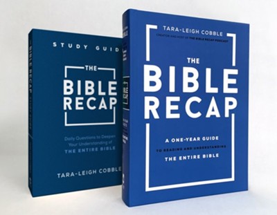 The Bible Recap Book and Study Guide Bundle   -     By: Tara-Leigh Cobble
