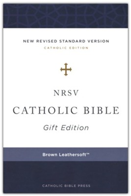 NRSV Catholic Bible, Gift Edition, Comfort Print, Leathersoft, Brown  - 