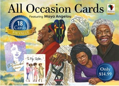 Maya Angelou, All Occasion Assorted Cards, Box of 18  -     By: Keith Conner

