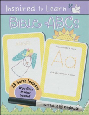 Bible ABCs: Wipe-Clean Flash Card Set  - 