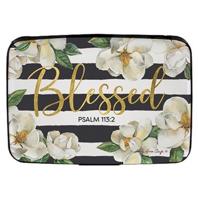Blessed Magnolia Card Holder  - 