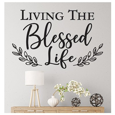 Blessed Life Wall Decal  - 