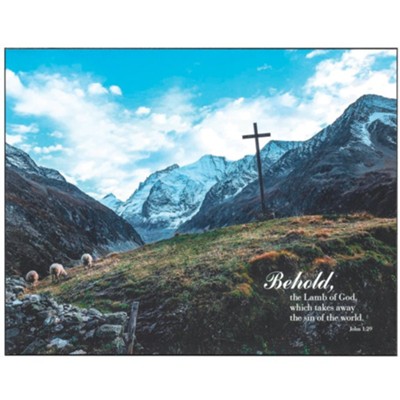 Behold, The Lamb of God Plaque  - 