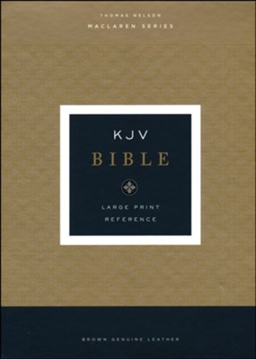large print living bible sample page