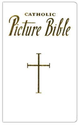 New Catholic Picture Bible, White Bonded Leather   -     By: Rev. Lawrence Lovasik
